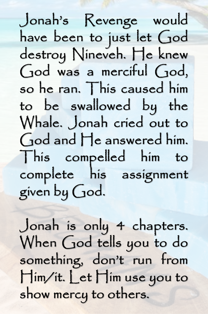 Jonah's Revenge